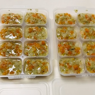 【離乳食 後期】フォローアップミルクで野菜煮